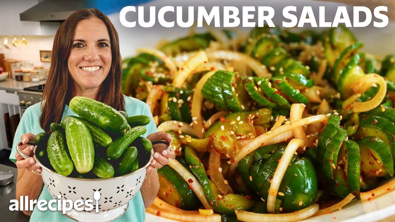 I Made 3 Cucumber Salads (Creamy, Marinated, and Asian) | Allrecipes