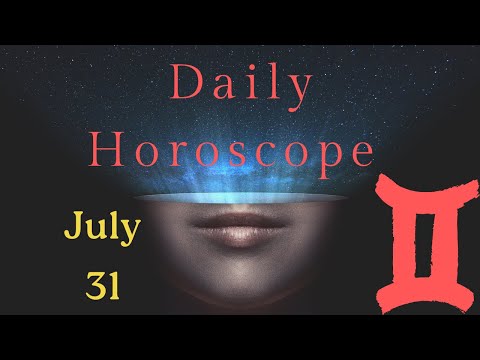 ♊ Gemini July 31 Quick Daily Horoscope 😲 Love/Romance/Money/Career/Health, what tomorrow holds!