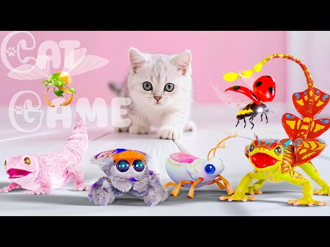 CAT Games | Ultimate GAME FOR CATS | 3D CAT VIDEOS for CATS to Watch | 10 HOURS