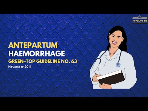 Antepartum Haemorrhage | 5-minute Guideline | RCOG