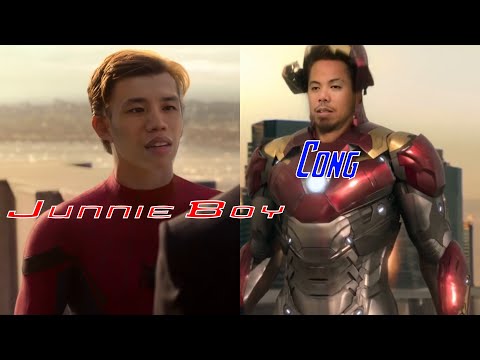 Cong & Junnie Boy As Tony & Peter - Faceswap Parody