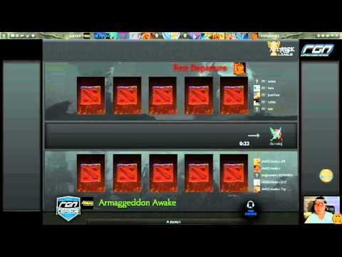 RGN League DotA2 Elite - AMGD.Awake vs. First Departure - Raptureth RockLee & Pinkl