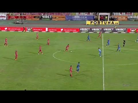 Gol fabulos în Liga 1 de la 60 de metri, în Dinamo - Botoșani, Liga 1