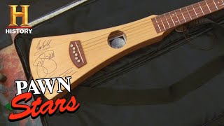 Pawn Stars: LOTS OF CASH for Crosby, Stills &amp; Nash Guitar (Season 5) | History