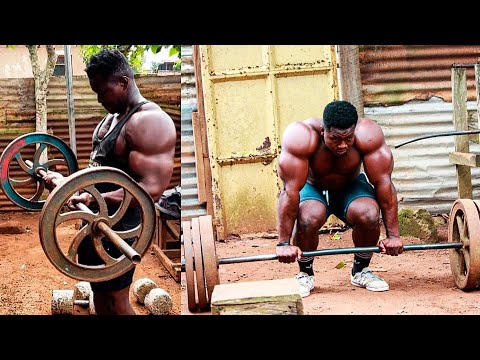 No Steroids. No Protein. No Gym. Yes - Big African Muscles. What's his Secret?