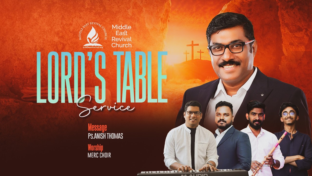 Lord's Table Service — Pr. Anish Thomas, 07 June 2026