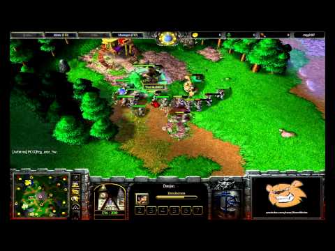 [HD.WC3#166] Forever_TED vs Yumiko - UvH - Game 2 - Warcraft 3 Replay [FR]