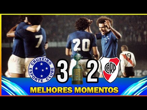 CRUZEIRO 3 X 2 RIVER PLATE 1976 (Melhores momentos)