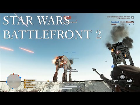Star Wars Battlefront 2 - Galactic Assault - Crait - Resistance Gameplay (No Commentary)