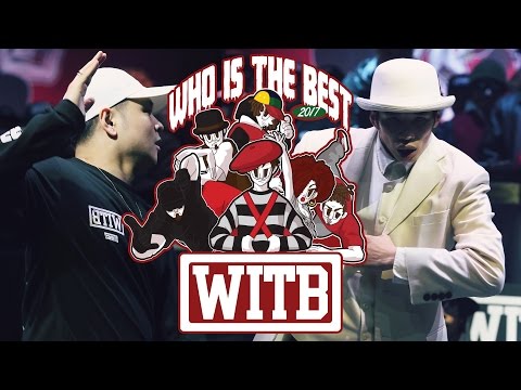 HOZIN vs JAYGEE│POPPING QUARTERFINAL│WITB 2017