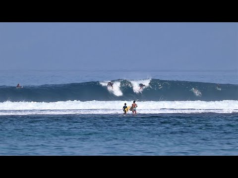 One Set, Four Barrels! - Lakey Peak - Surfing Sumbawa