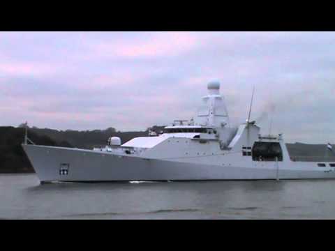 HNLMS Zeeland P841 - In the River Tamar, Plymouth 25.11.13