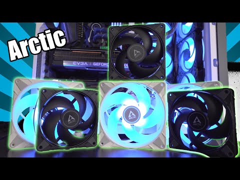 The Ultimate PC Case Fans for your PC - Arctic's P12 Max and P14 PWM PST A-RGB PC Case fans