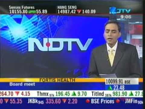 Fortis Healthcare on NDTV Profit - Opening Moves