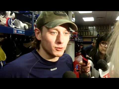 Ryan White after loss to Leafs, March 3,2012