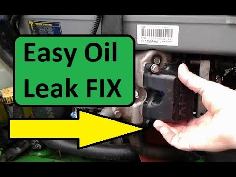 How to fix an Oil Leak on a John Deere Kawasaki V-Twin Engine