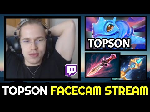 TOPSON STREAM with FACECAM — Mid Puck with 0 Death Dota 2