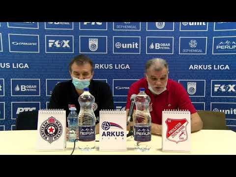 ARKUS liga 14. kolo / Partizan - Proleter / Izjave aktera meča nakon utakmice