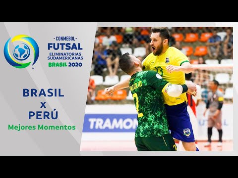 Brasil 5-0 Perú l Futsal Eliminatorias 2020