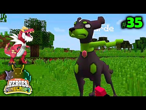 Minecraft POKÉHEROES #35 - ZYGARDE CAPTURADO ?! FUSÃO DE TYRANITAR e TYRANTRUM !!