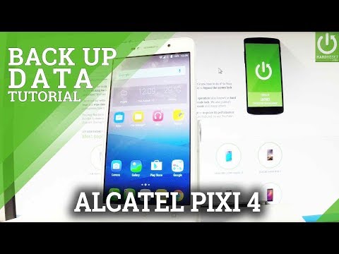 How to Back Up Data in ALCATEL Pixi 4 - Enable Google Backup