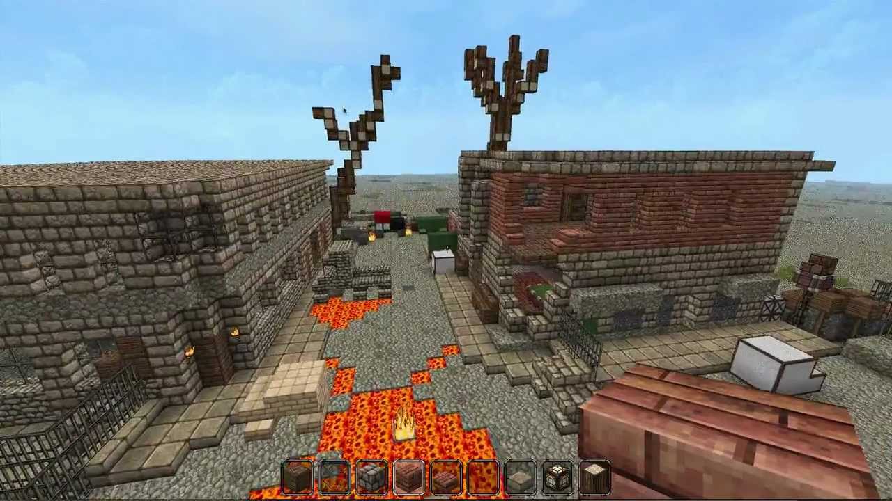 Call of Duty: Black Ops II Zombies Town Minecraft Map