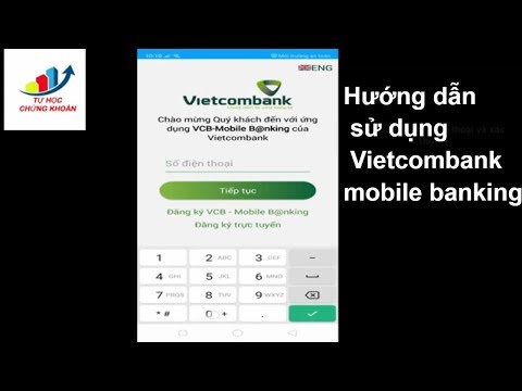 Hướng dẫn sử dụng Vcb mobile banking, Ngân hàng Vietcombank trên điện Thoại di động