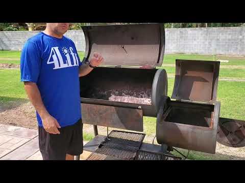 How to remove rust from BBQ grill. How to season a BBQ...
