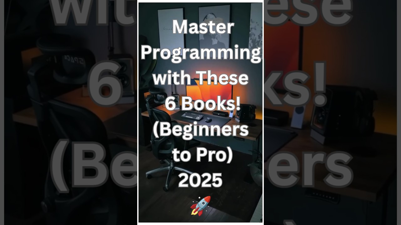 📌 Top 6 Programming Books You MUST Read in 2025! 📚💻 #Coding #Programming2025