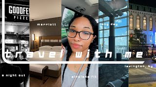 TRAVEL DAY VLOG | BAGGAGE CLAIM BROKE OUR BAG + LONGEST TRAVEL DAY EVER + LIT IN KENTUCKY |talalovee