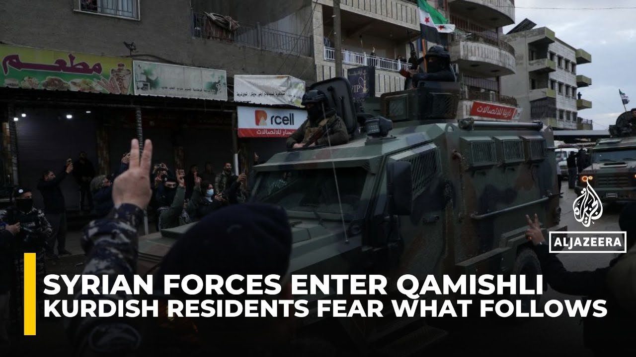 Video | Syrian forces enter Qamishli after SDF deal as Kurdish residents voice caution