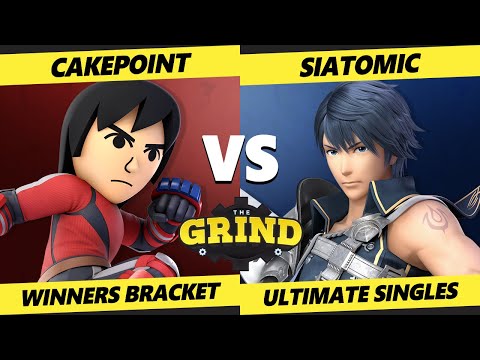 The Grind 168 - Cakepoint (Mii Brawler) Vs. Siatomic (Chrom) Smash Ultimate - SSBU
