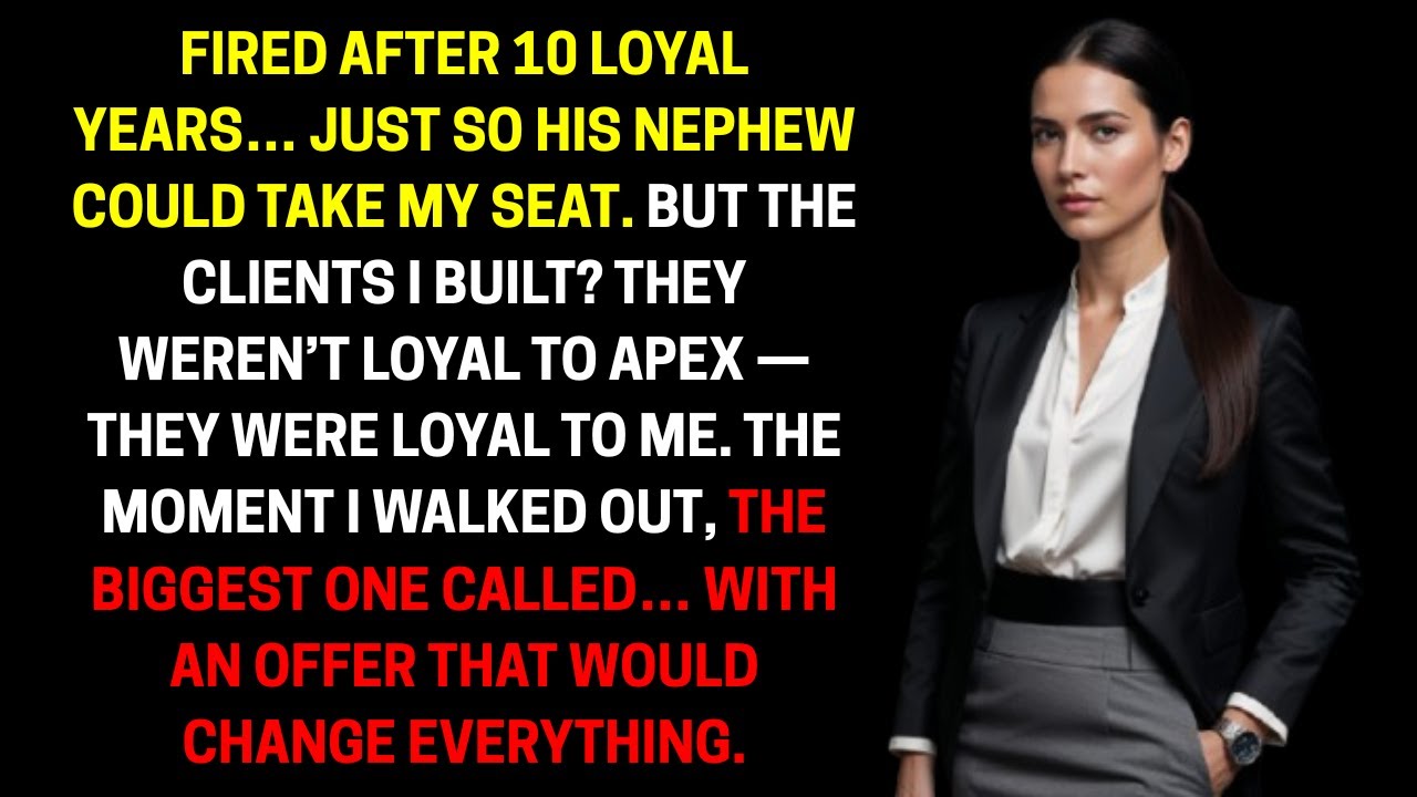 My Boss Fired Me After 10 Years To Hire His Nephew—Then His Biggest Client Called Me With An Offer..