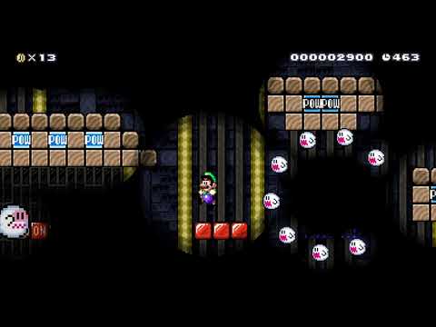 [SDW2] 3-4 Monastery Mayhem by leitakcoc - Super Mario Maker 2 - No Commentary 1bz