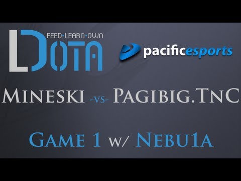 Mineski vs Pagibig.TnC - Game 1 (Philippines Dota 2 Allstars Invitational)
