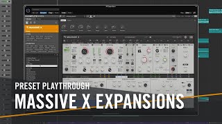 Video thumbnail for Preset Playthrough - MASSIVE X Expansions | Native Instruments by Native Instruments