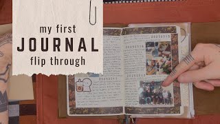 ✸ My First Journal Flip Through (6 Months of Spreads) ✸