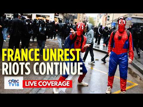 FRANCE Protest LIVE: Thousands March in French Cities Amid 70,000+ Heavy Security | Paris | N18G