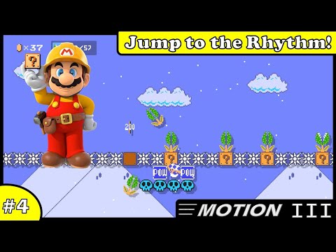 Jump to the Hot and Cold Rhythm- Super Mario Maker 2