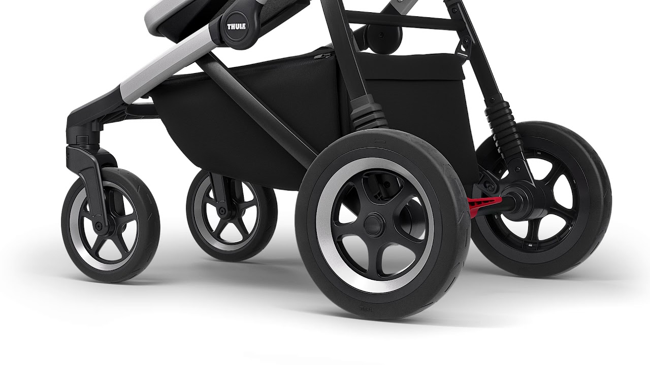 Thule Sleek Grey melange - Feature: Suspension
