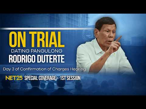 Day 3 of confirmation of charges hearing – 1st session | February 26, 2026