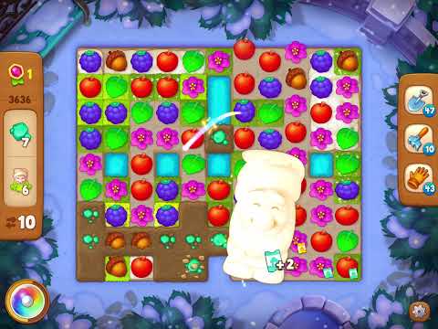 Gardenscapes Level 3636 With No Boosters - Bonus Scene With Austin