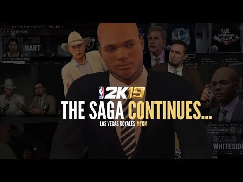 NBA 2K19 MYGM THE SAGA CONTINUES FT. LAS VEGAS ROYALES | TEAM RELOCATION & EXPANSION DRAFT!!! (EP.1)