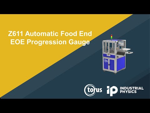 Video do Medidor Automático de Progressão EOE para Tampas de Alimentos Z611