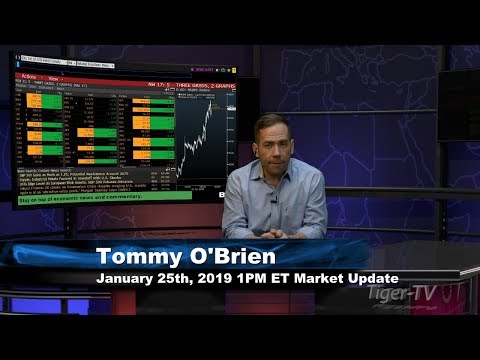 January 25th 1PM ET Market Update with Tommy O'Brien on TFNN