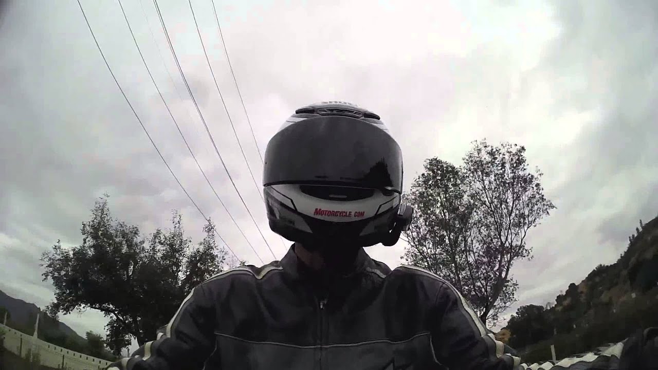 Prism Audio on Motorcycle