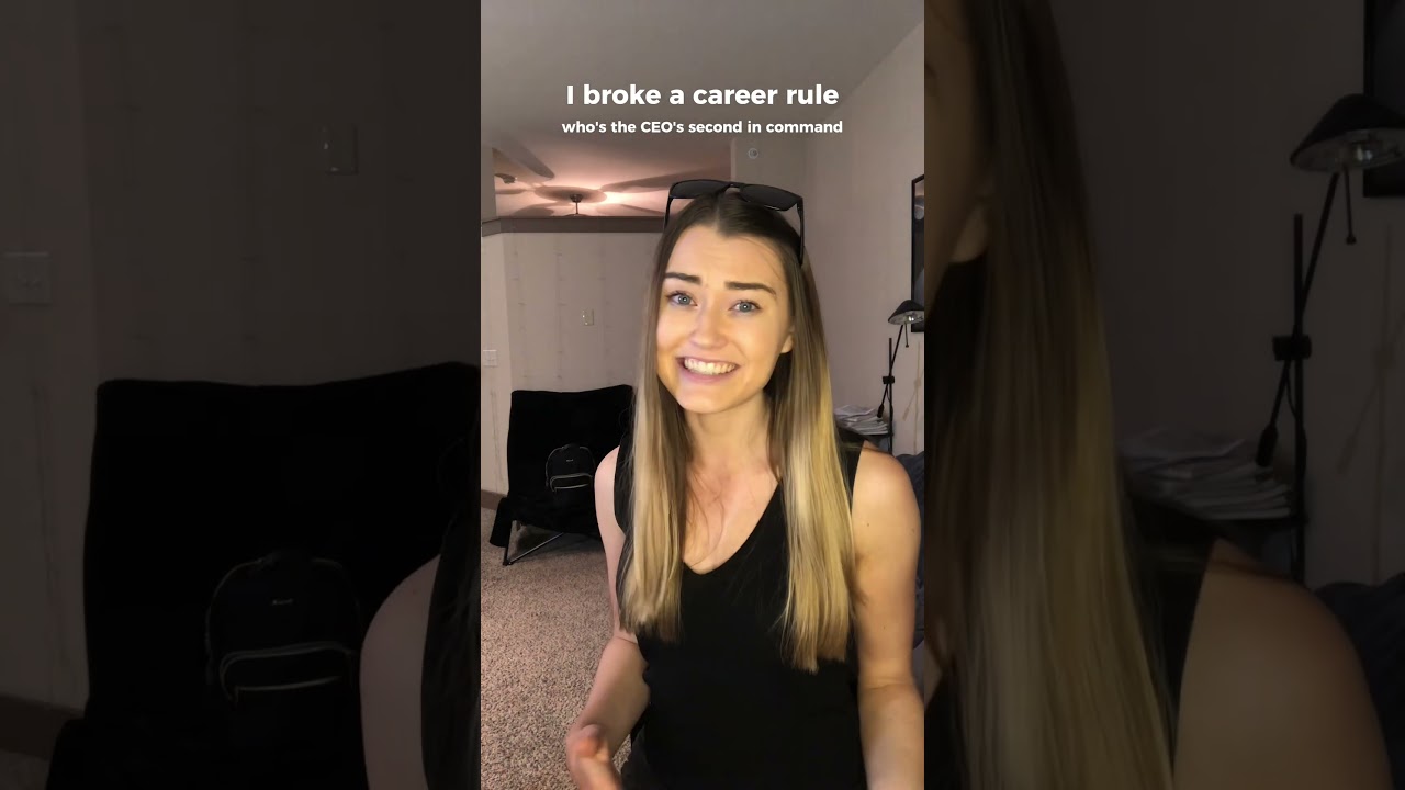 Career coaches told me to stay in a role for 2+ years, but I broke a career rule. #toxicworkplace