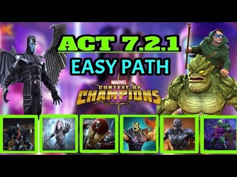 MCOC ACT 7.2.1 Easy path #paragon #kabam #gaming #youtubevideos 