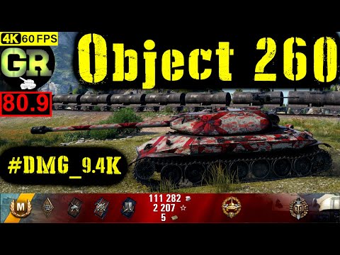 81_World of Tanks Object 260 WoT Replay - 7 Kills 9.4K DMG(Patch 1.4.0)
