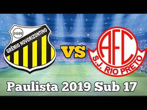 GOLS Paulista 2019 Sub 17   Novorizontino x America 27042019